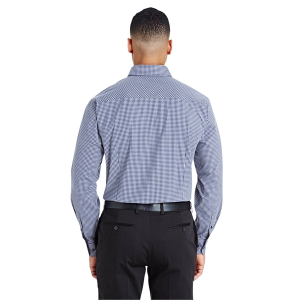 Devon & Jones CrownLux Performance® Men's Tonal Mini Check Woven Shirt