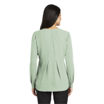 Port Authority Women's Long Sleeve Button-Front Blouse.