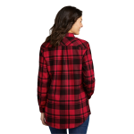 Port Authority Women's Plaid Flannel Tunic .