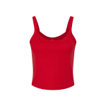 Bella + Canvas Ladies' Micro Ribbed Scoop Tank